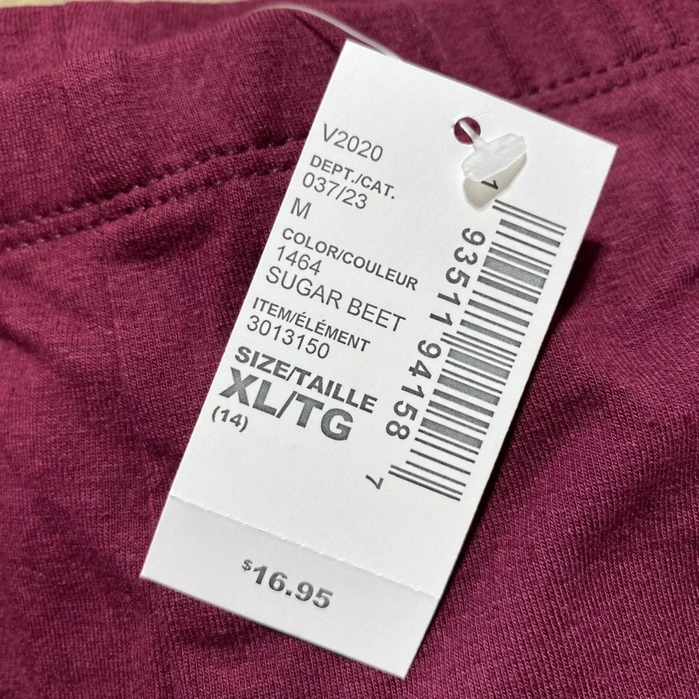 The Children's Place‎ Girls' Lace-Up Leggings Size XL 14 Sugar Beet Full Length